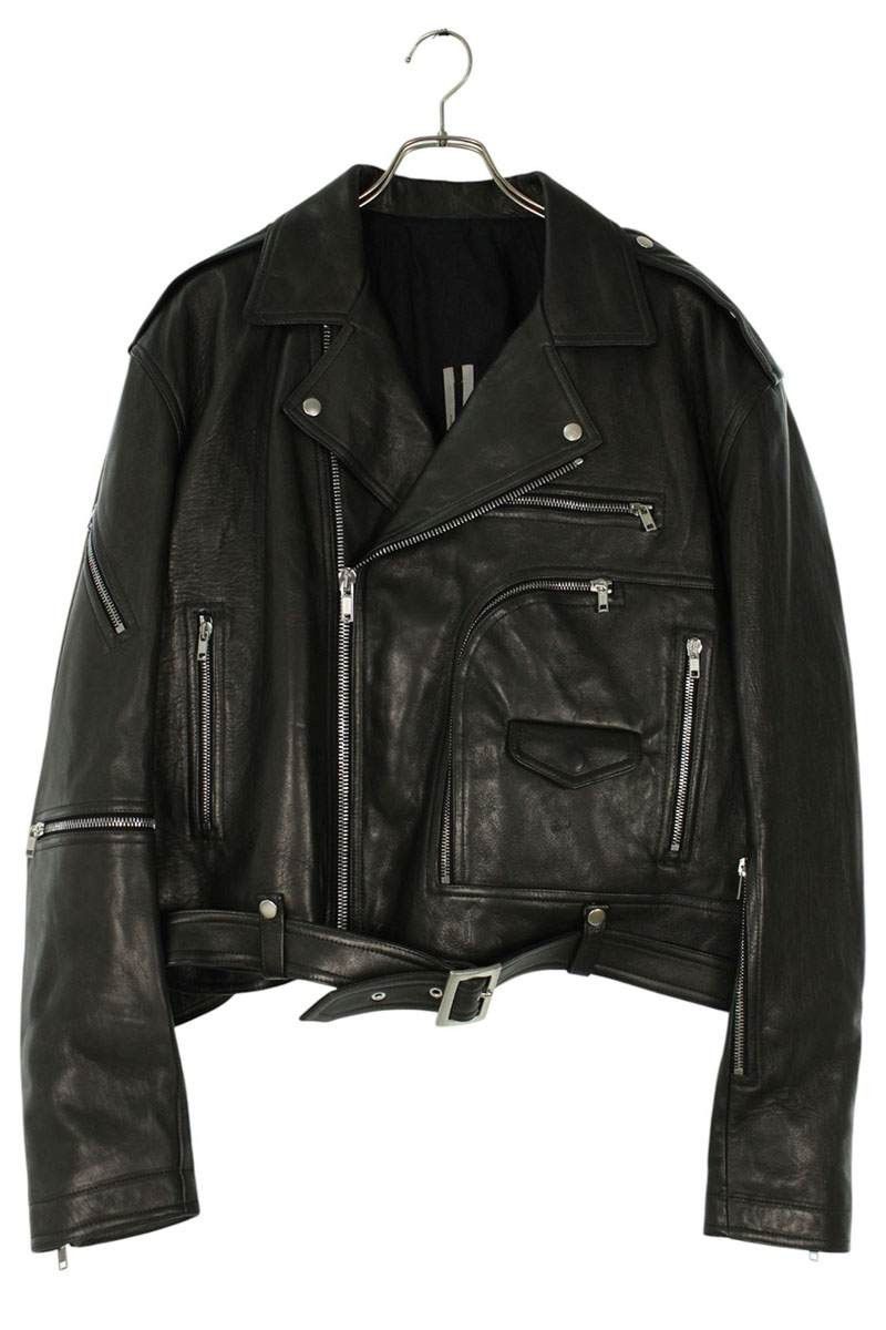 Rick Owens レザーライダース RU14F2764 牛革 48 美品 RICK OWENS | LUKES STOOGES JACKET