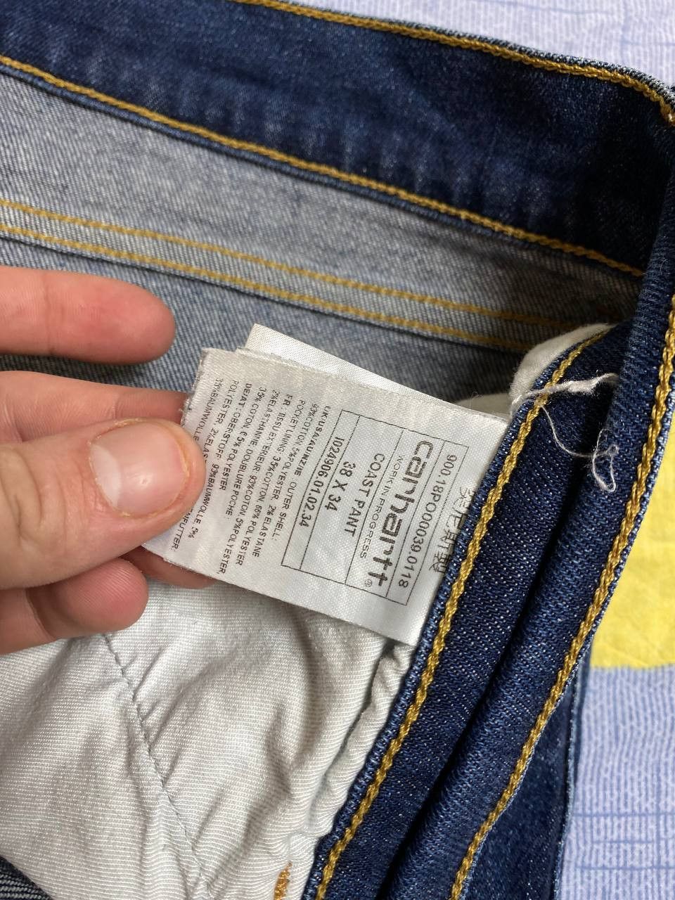 Carhartt Carhartt Jeans Mens Denim Size US 38 / EU 54 - 13 Thumbnail