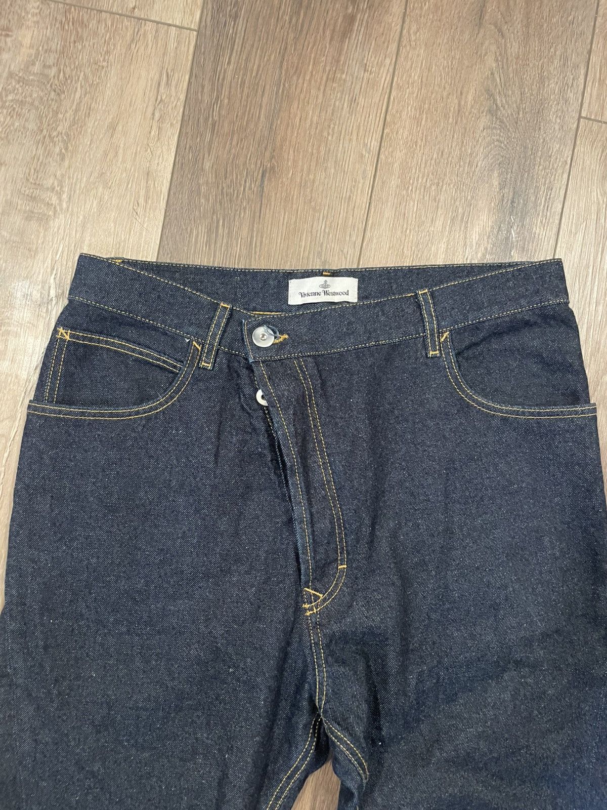 Vivienne Westwood Vivienne Westwood Denim asymmetrical jeans Size US 34 / EU 50 - 3 Thumbnail