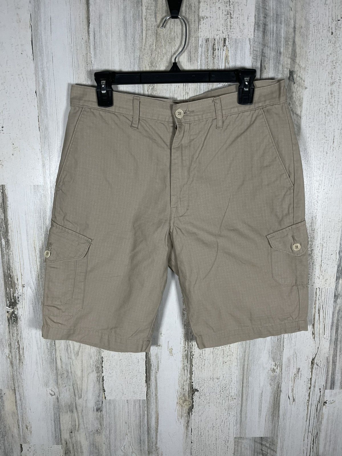 Post Overalls Post Overalls Khaki Ripstop Cruzer Shorts Size 32 Size US 32 / EU 48 - 1 Thumbnail