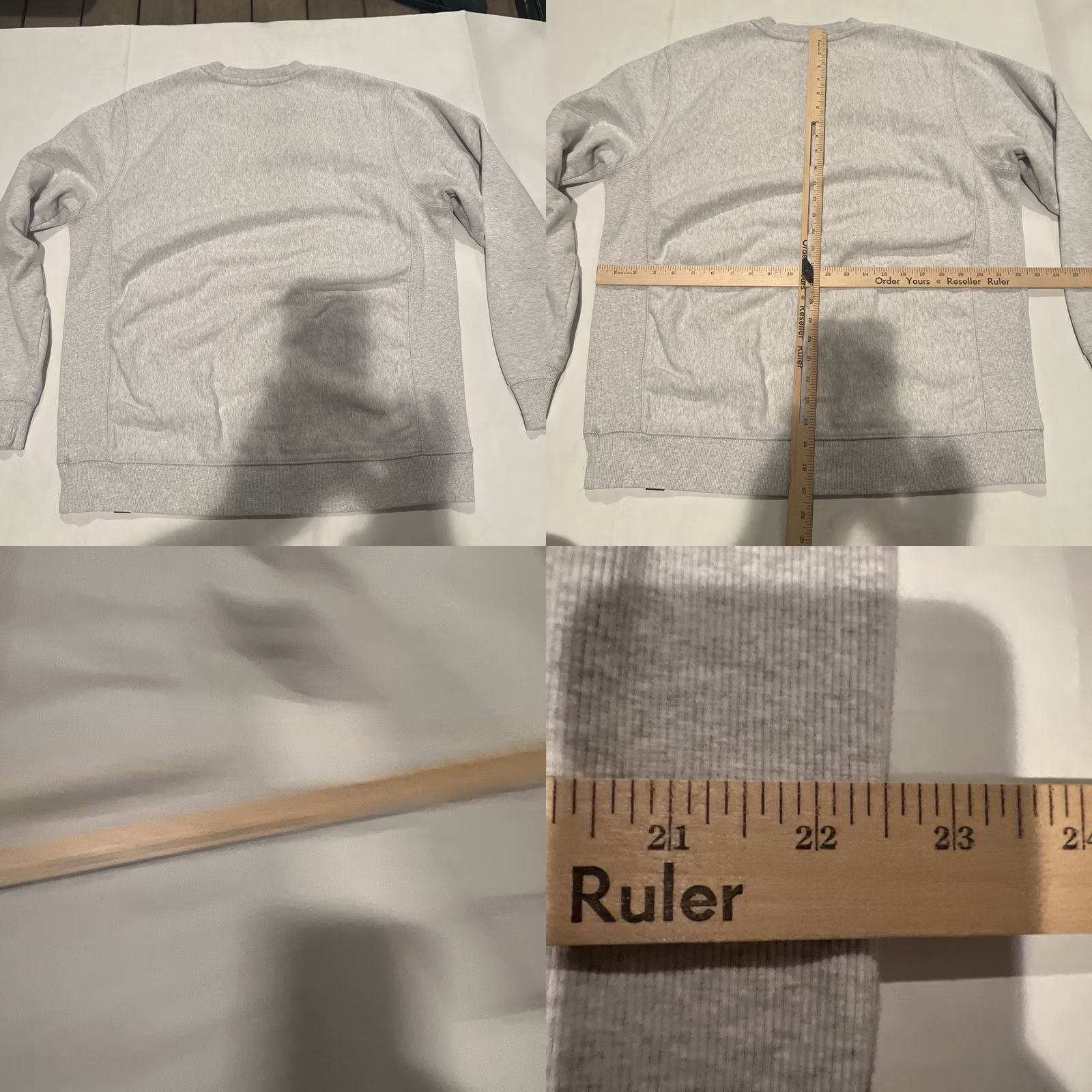 Vintage NWOT Uscape Apparel Sweatshirt Ample Graphic Print Logo Gray College Prep Crew Neck Adult Large PullOver All Seasons Vintage No Size US L / EU 52-54 / 3 - 8 Thumbnail