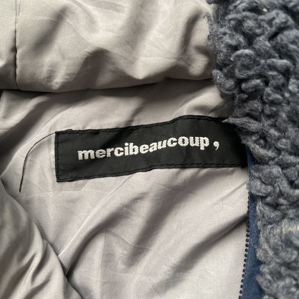 Issey Miyake × Japanese Brand × mercibeaucoup Mercibeaucoup Hybrid Fleece Hoodie Two Tone Jacket Size M / US 6-8 / IT 42-44 - 5 Thumbnail