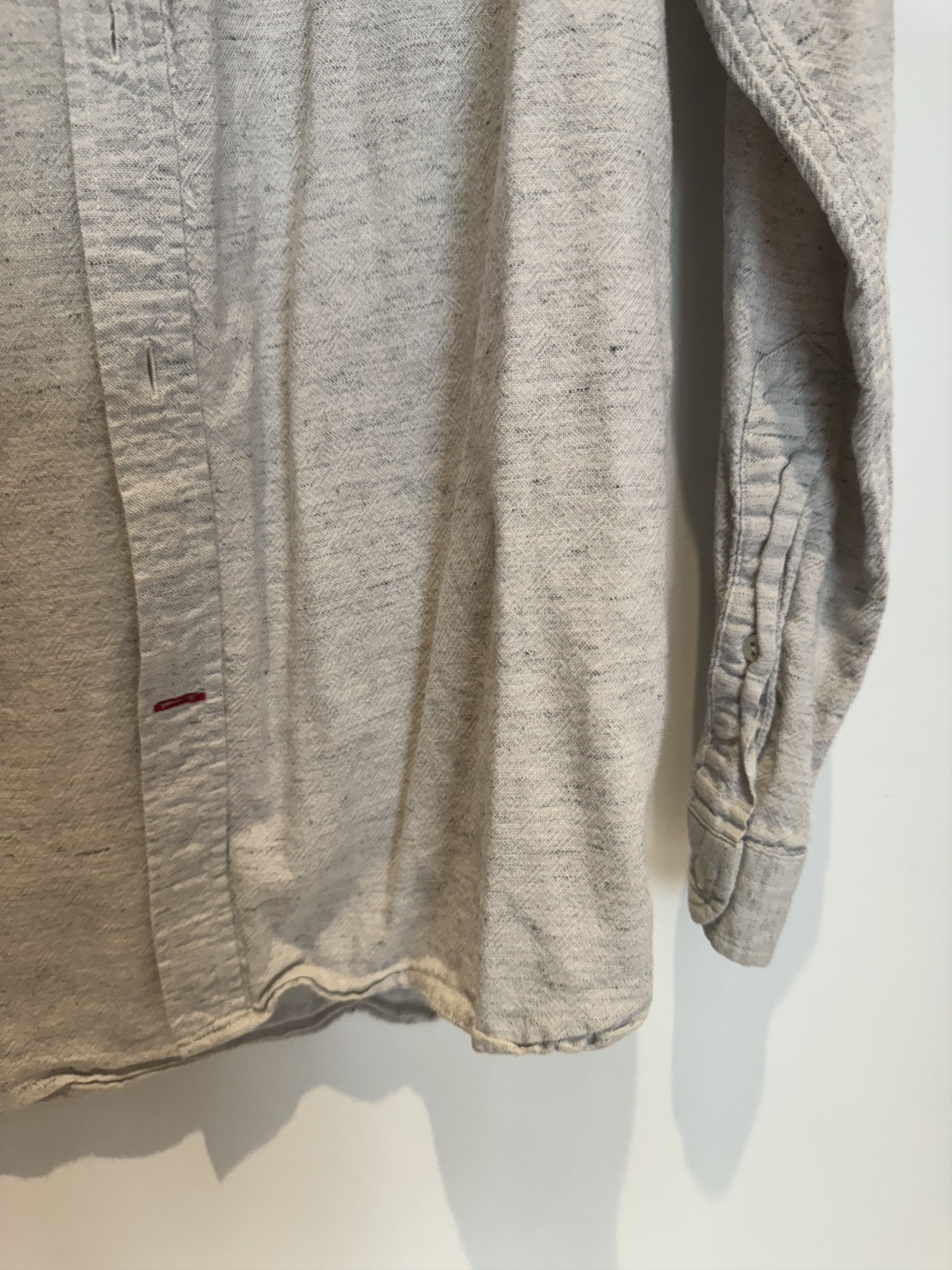 Oliver Spencer Taupe melange shirt Size US S / EU 44-46 / 1 - 3 Thumbnail