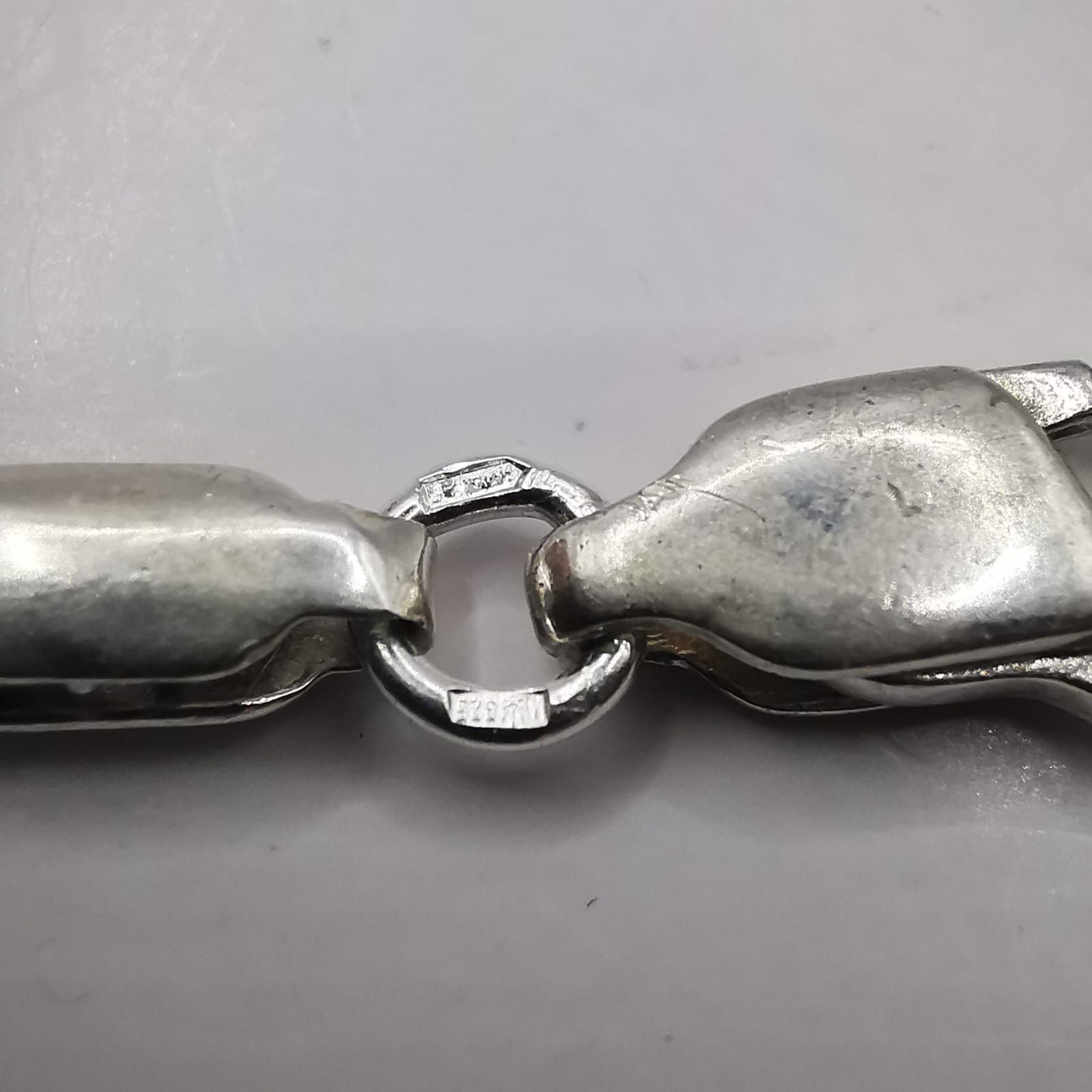 Sterling Silver Vintage Chain,925 Sterling Silver,Signed ,Handmade 20,31g Size ONE SIZE - 6 Thumbnail