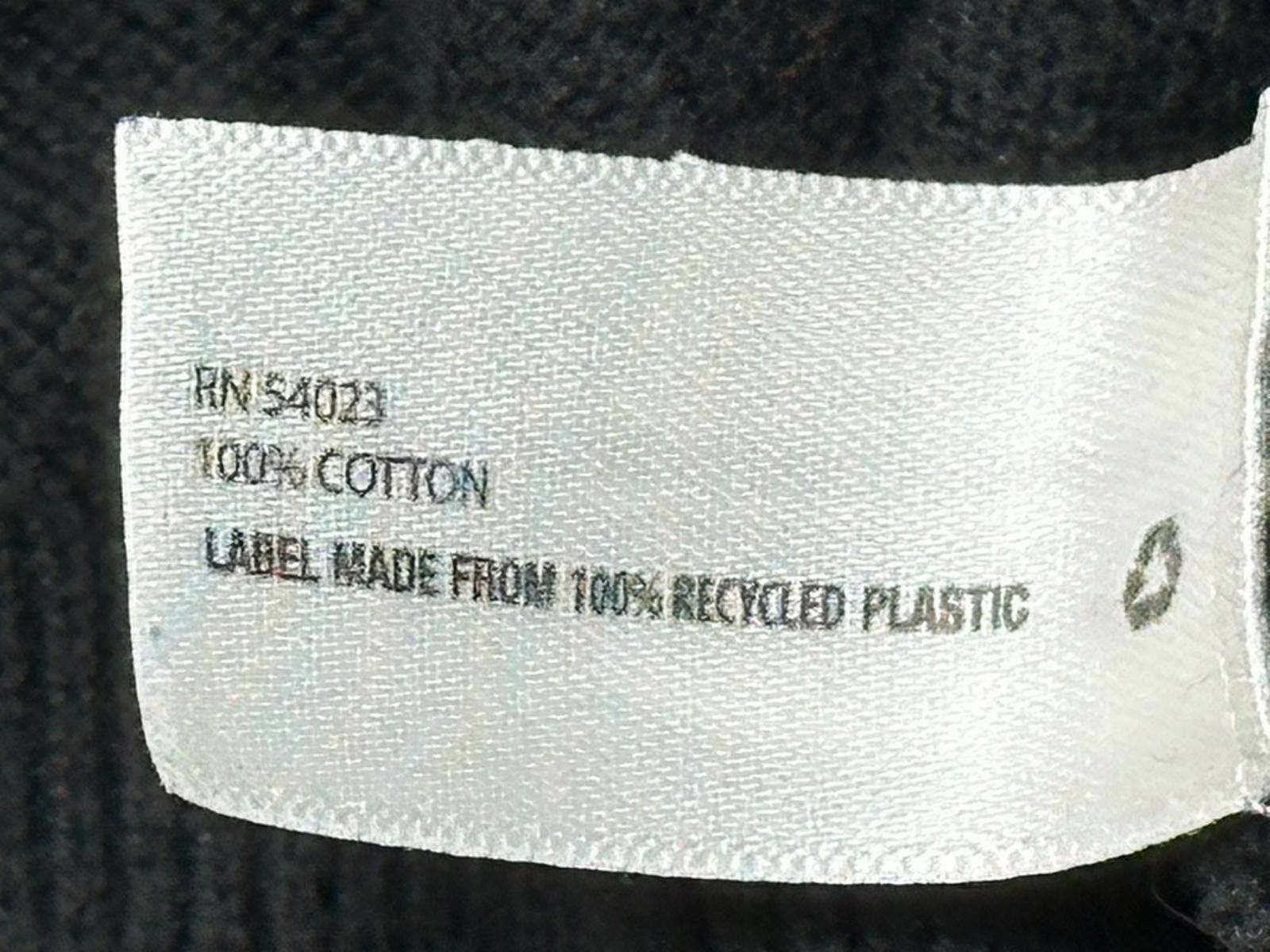 Gap Gap 100% Cotton Long Sleeve V-Neck Sweater Black Mens S Size US S / EU 44-46 / 1 - 8 Thumbnail