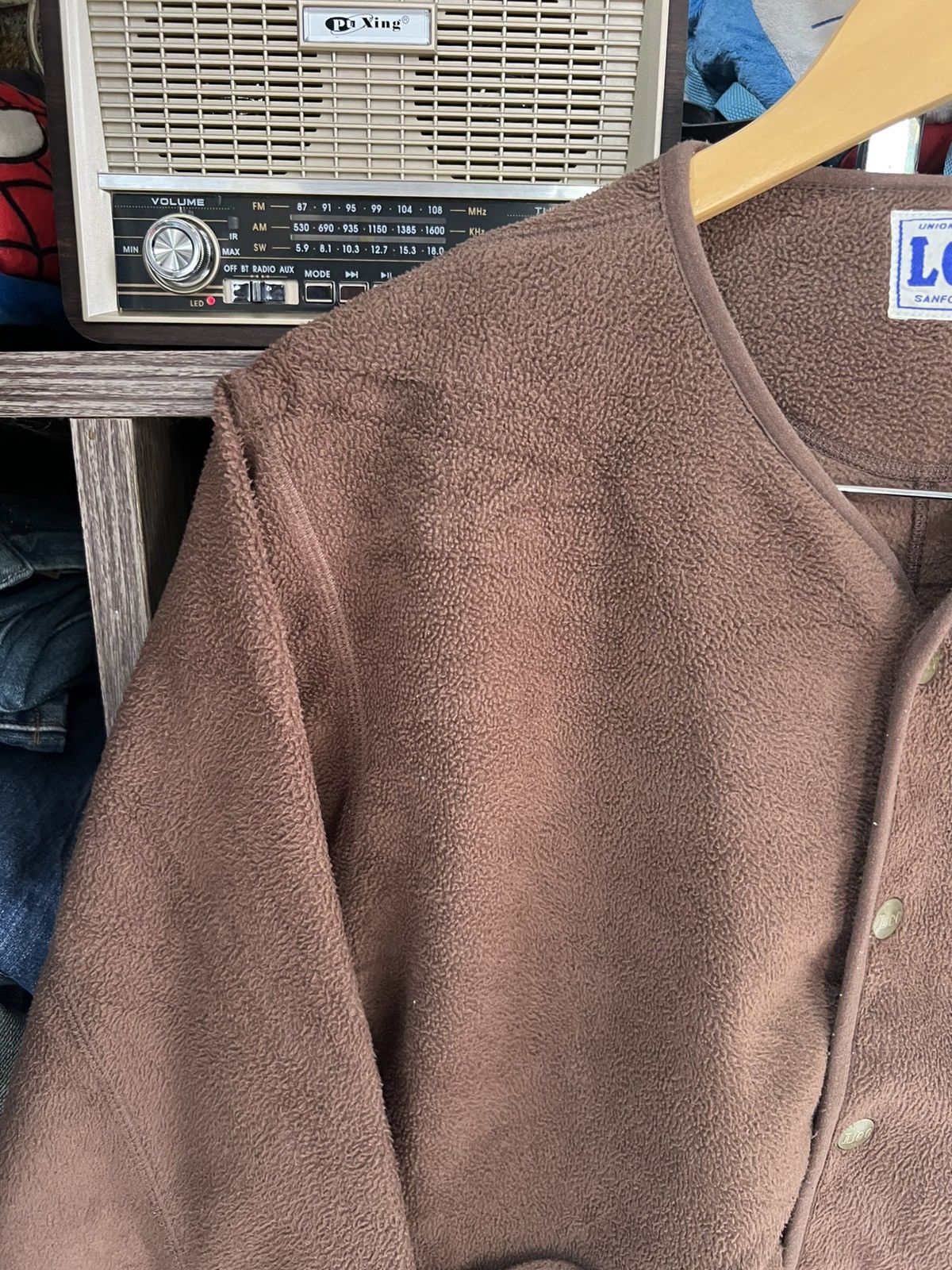 Lee 🔥Lee Union Made Cropped Button Fleece Jacket Size US S / EU 44-46 / 1 - 5 Thumbnail