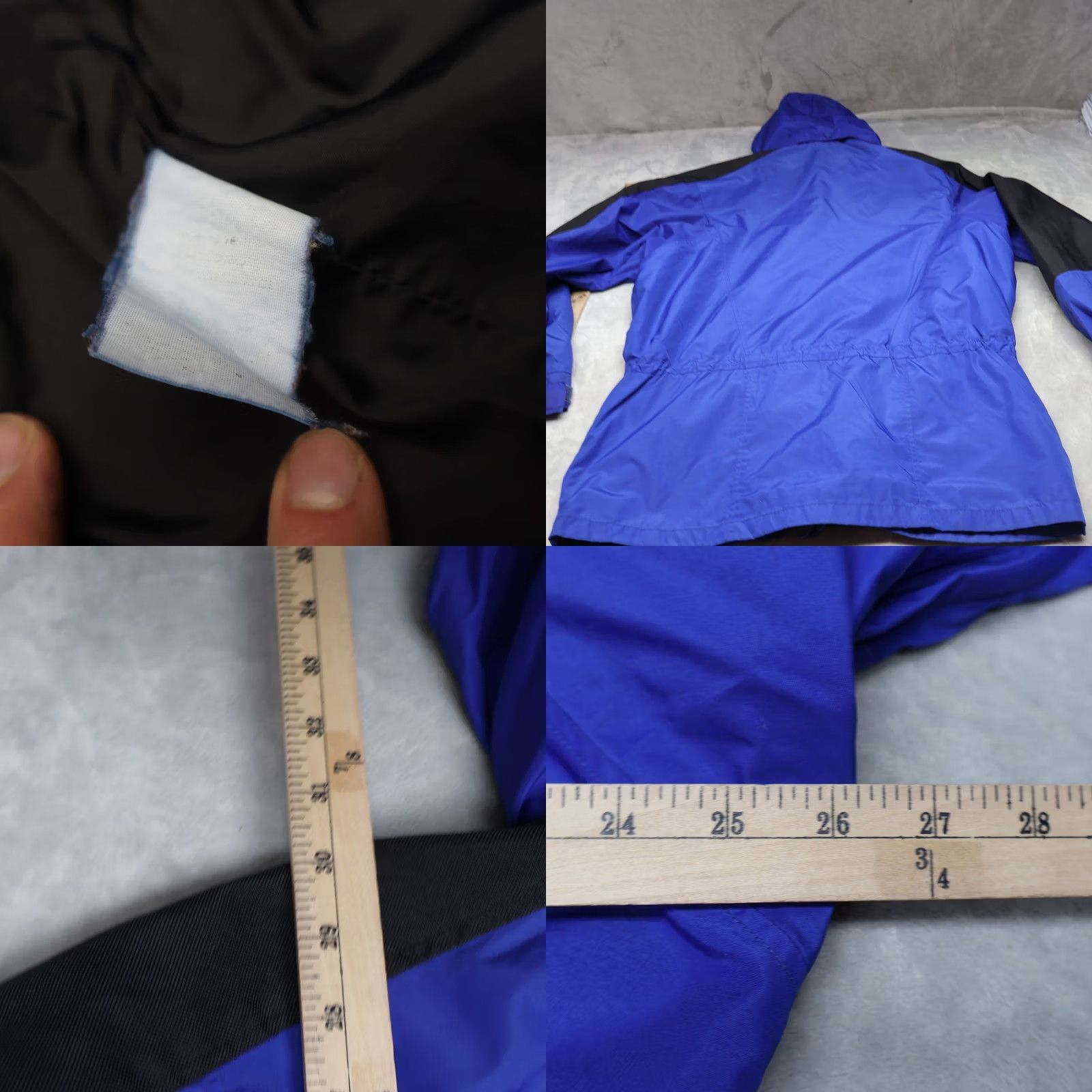 Doublet VINTAGE Columbia Jacket Mens Large Blue Double Whammy Rain Wind Hooded 3in1 Shell Size US L / EU 52-54 / 3 - 8 Thumbnail