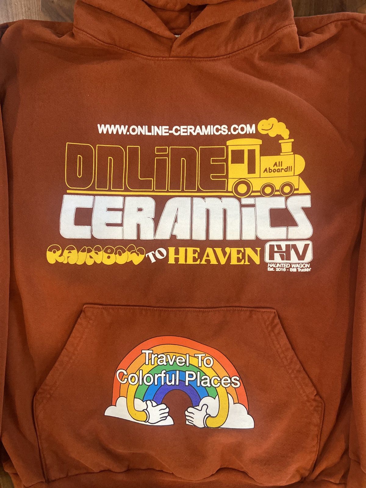Online Ceramics Online. Ceramics Rainbow To Heaven Hoodie Size US XL / EU 56 / 4 - 2 Thumbnail