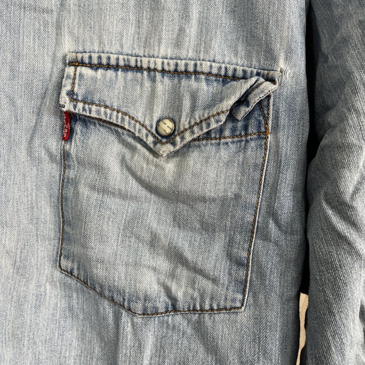 Levi's × Levi's Vintage Clothing Vintage Levis Trucker Jacket Buttons Up Size US L / EU 52-54 / 3 - 10 Thumbnail