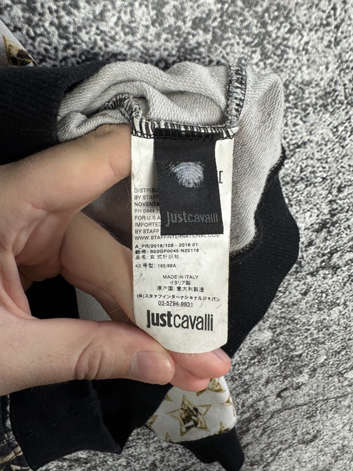 Just Cavalli Just Cavalli Golden Printed Sweatshirt Made in Italy Size 42 Size M / US 6-8 / IT 42-44 - 7 Thumbnail