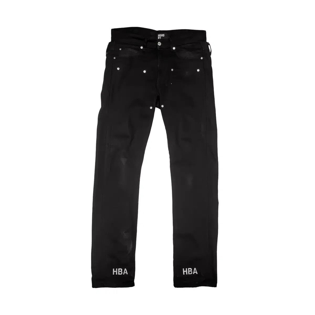 Hood By Air hood by air hba 14fw distressed raver jeans | Grailed