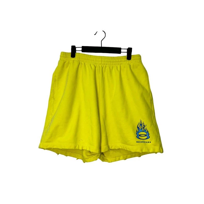 Balenciaga Balenciaga size S Flame double-ring shorts Size US 27 - 1 Thumbnail
