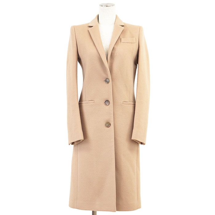 Gucci Gucci Gucci 100% Wool Coat Leather Outerwear 455739 ZGW07 DUTY FREE for USA Size ONE SIZE - 1 Thumbnail
