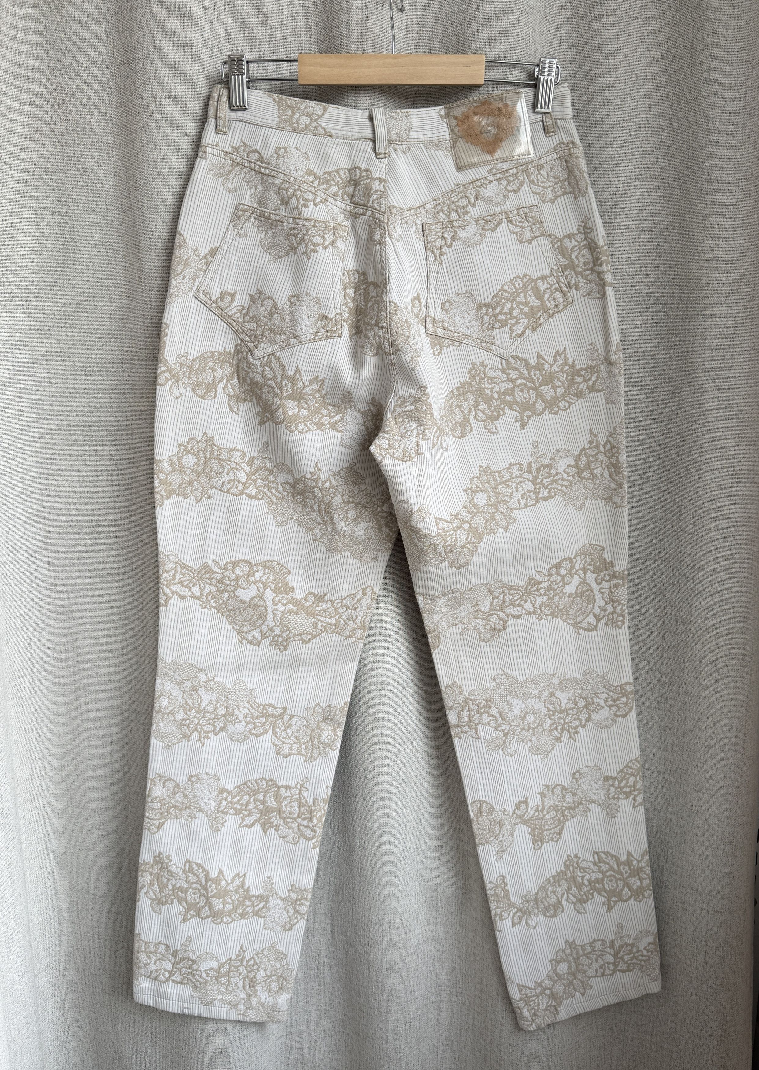 Christian Lacroix Vintage 90s Christian Lacroix Allover Pattern Pants Size 27" / US 4 / IT 40 - 2 Thumbnail