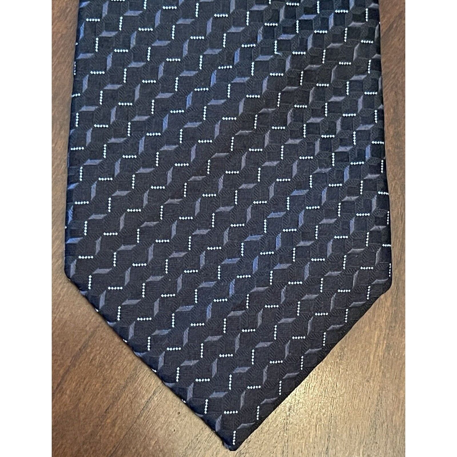 DKNY Dkny Black 100% Silk Men’s Neck Tie Made In China Size ONE SIZE - 1 Thumbnail