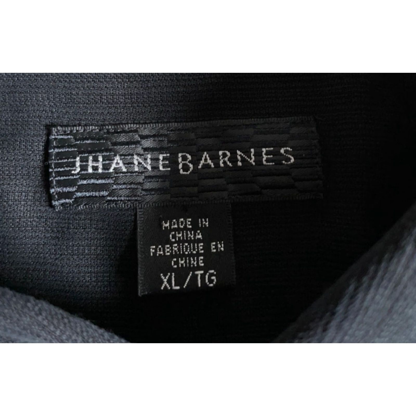 Vintage Jhane Barnes Silk Button-Up Shirt XL Black Short Sleeve Men’s Solid Textured Casual 90s Retro Preppy Size US XL / EU 56 / 4 - 3 Thumbnail