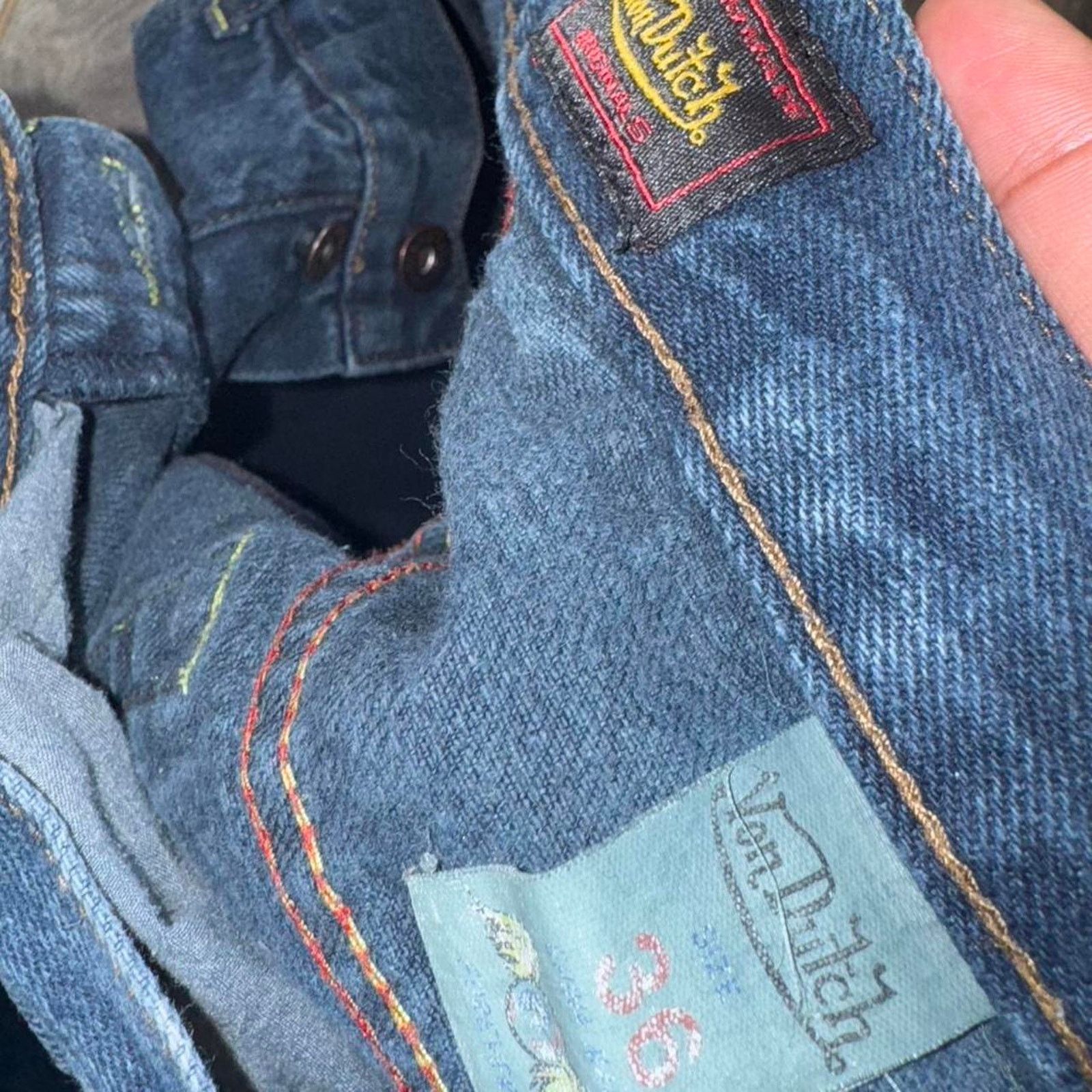Von Dutch Vintage Von Dutch Jeans Size US 36 / EU 52 - 2 Thumbnail