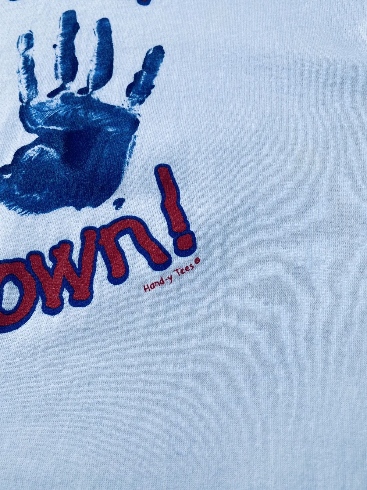 Vintage Vintage 90s Art Hand Down By Hand-Y Tees Size US XL / EU 56 / 4 - 4 Thumbnail