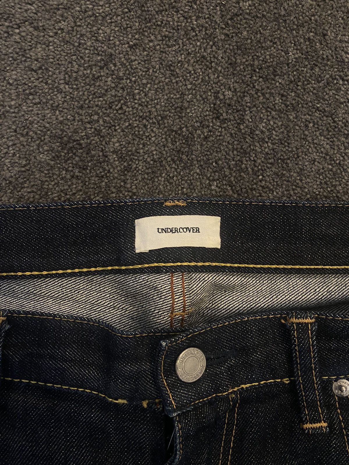 Undercover Undercover AW11 Japanese selvedge Side Zip denim Size US 33 - 10 Thumbnail