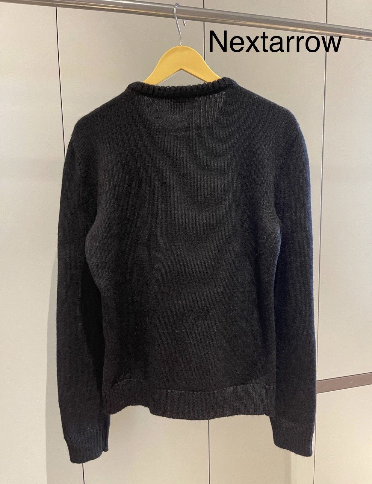 Saint Laurent Paris × Yves Saint Laurent Saint Laurent Paris SLP Black Shark Neck Hoodie Sweater Size US L / EU 52-54 / 3 - 2 Thumbnail
