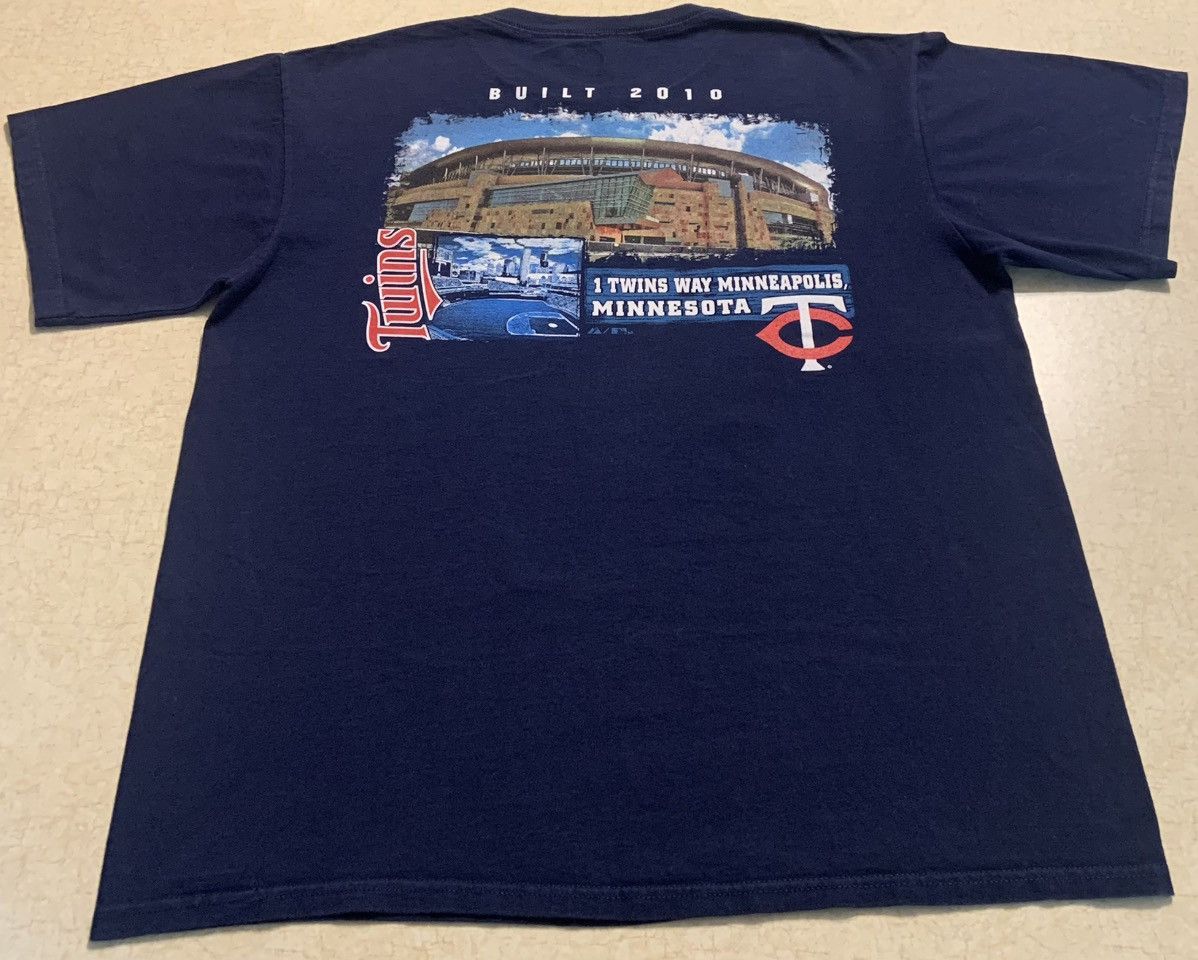 Majestic MLB Minnesota Twins 2010 Stadium Graphic T-shirt Size US S / EU 44-46 / 1 - 2 Thumbnail