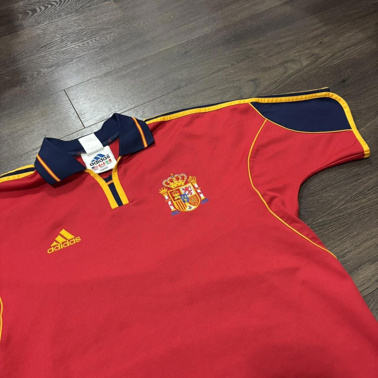 Vintage adidas climalite Spain national team 99-02 jersey S