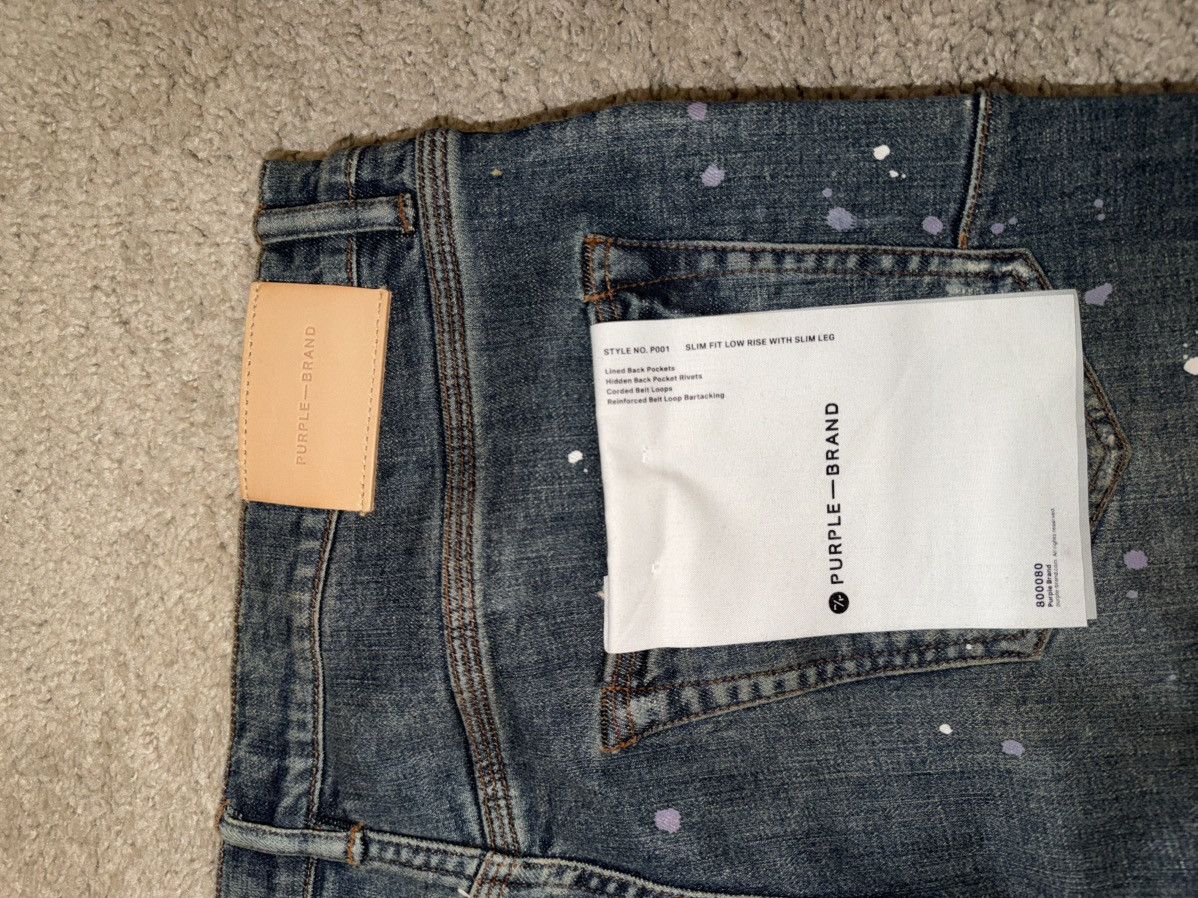 Purple Brand Slim fit low rise Purple Brand Jeans Size US 34 / EU 50 - 7 Thumbnail