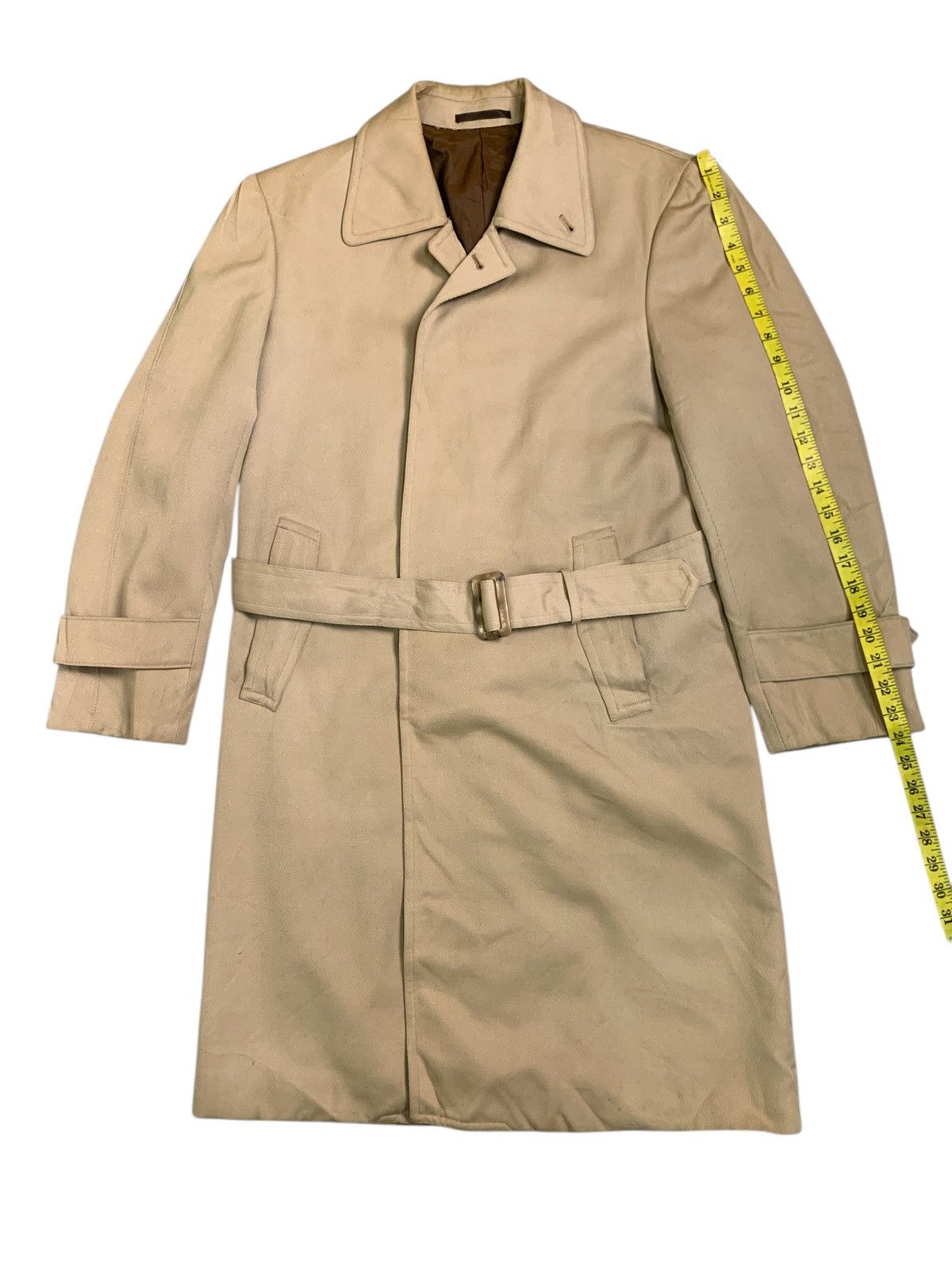 Japanese Brand Rare Design Vintage Lac Leman Rovel Trench Coats Size M / US 6-8 / IT 42-44 - 9 Thumbnail