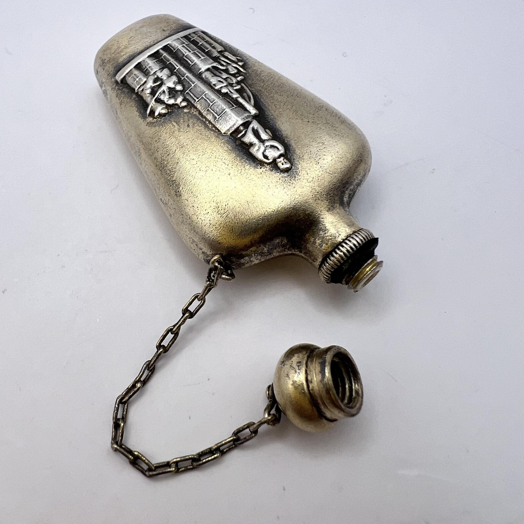 Vintage Vintage Gilt Silver 875 bottle Flask Perfume Oil Size ONE SIZE - 6 Thumbnail