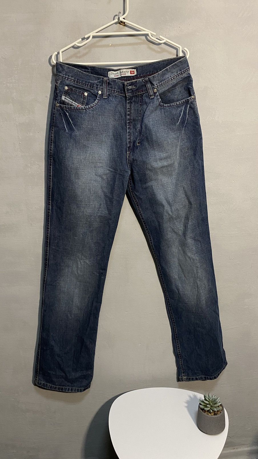 Diesel vintage Diesel jeans straight Y2K size 33/34 Size US 33 - 7 Thumbnail