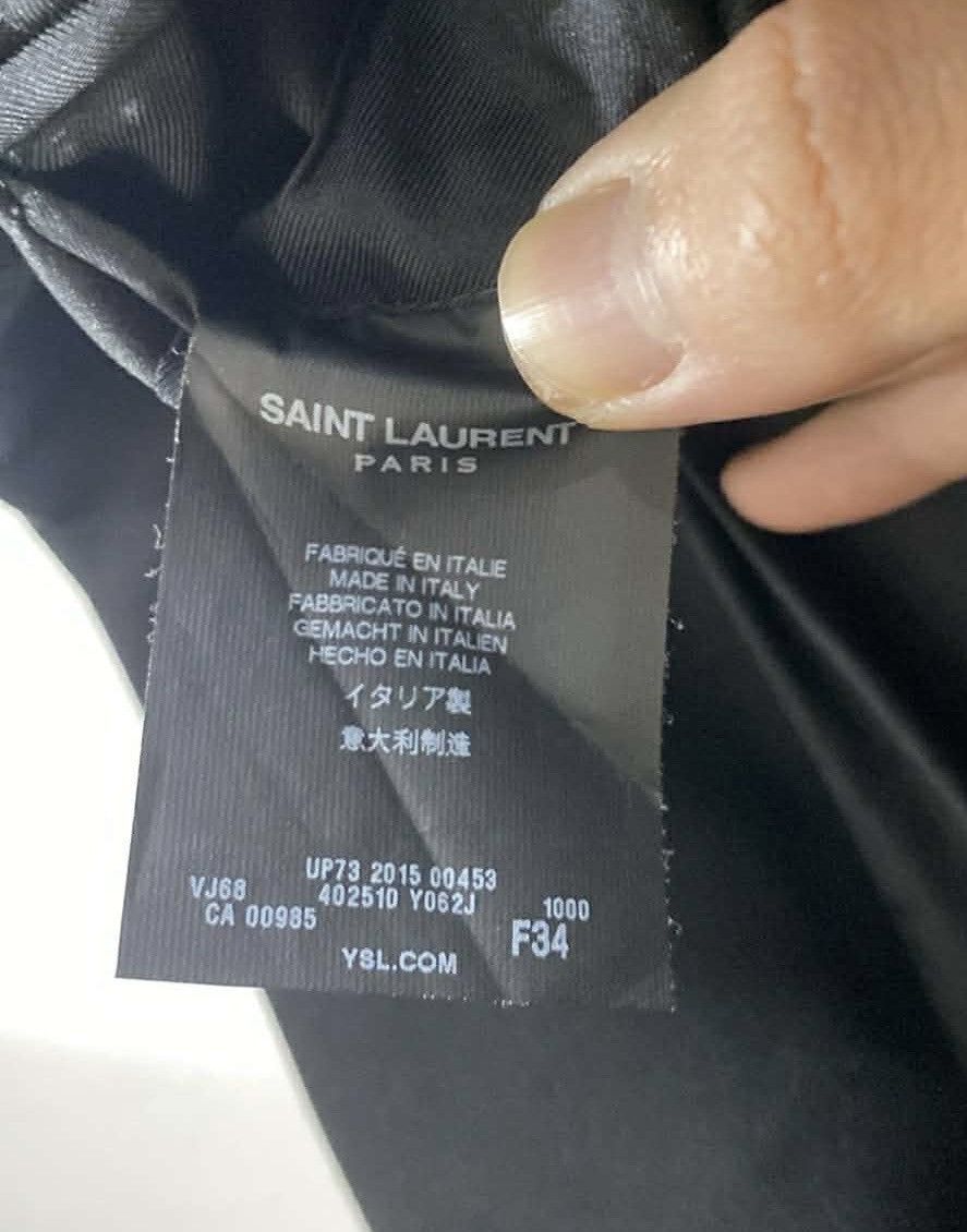 Saint Laurent Paris Saint Laurent Paris 2013 Le Smoking Jacket Size US S / EU 44-46 / 1 - 11 Thumbnail