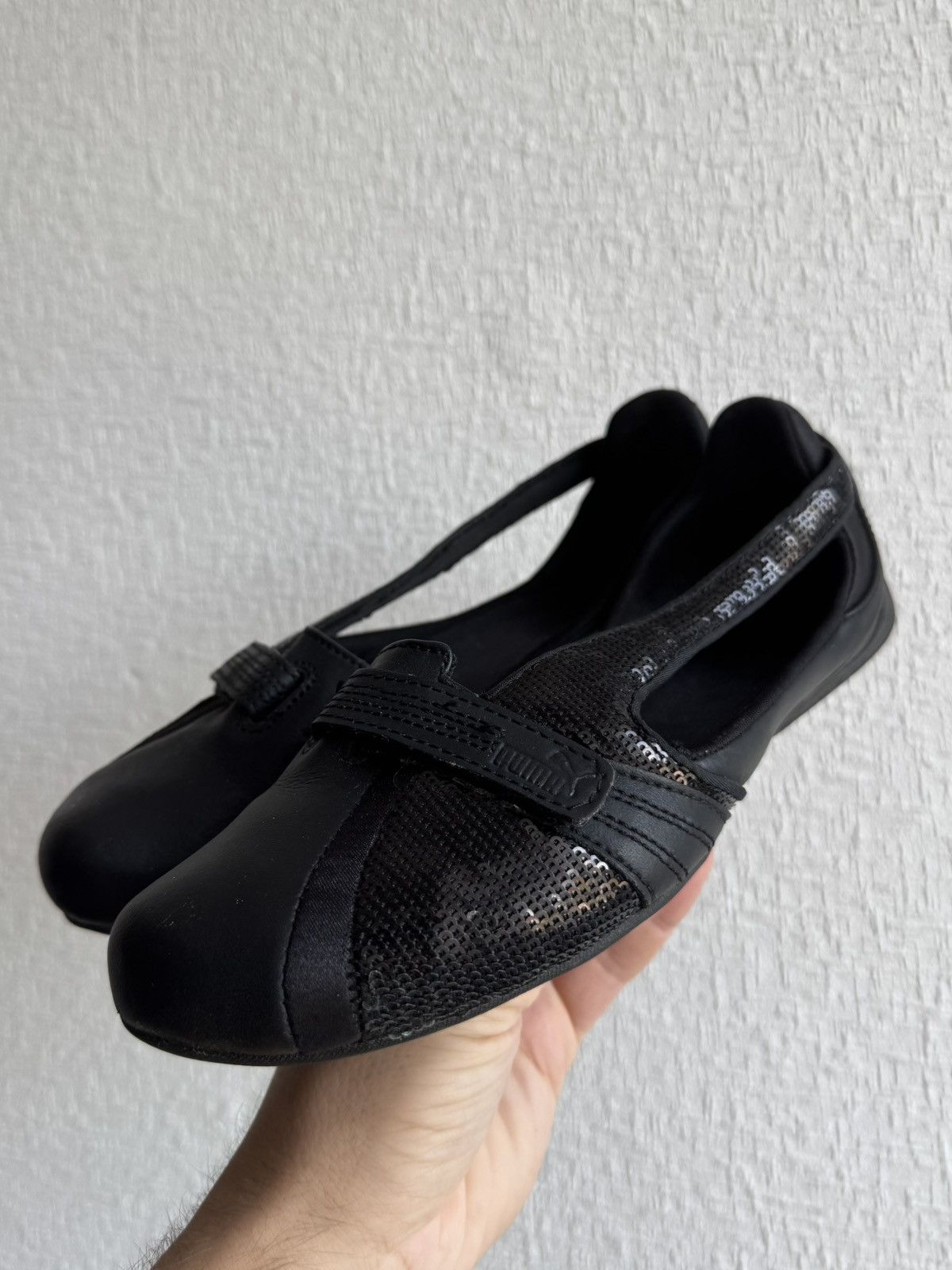Puma Awesome vintage Puma ballet flats Y2K necklace Size US 7.5 / IT 37.5 - 2 Thumbnail