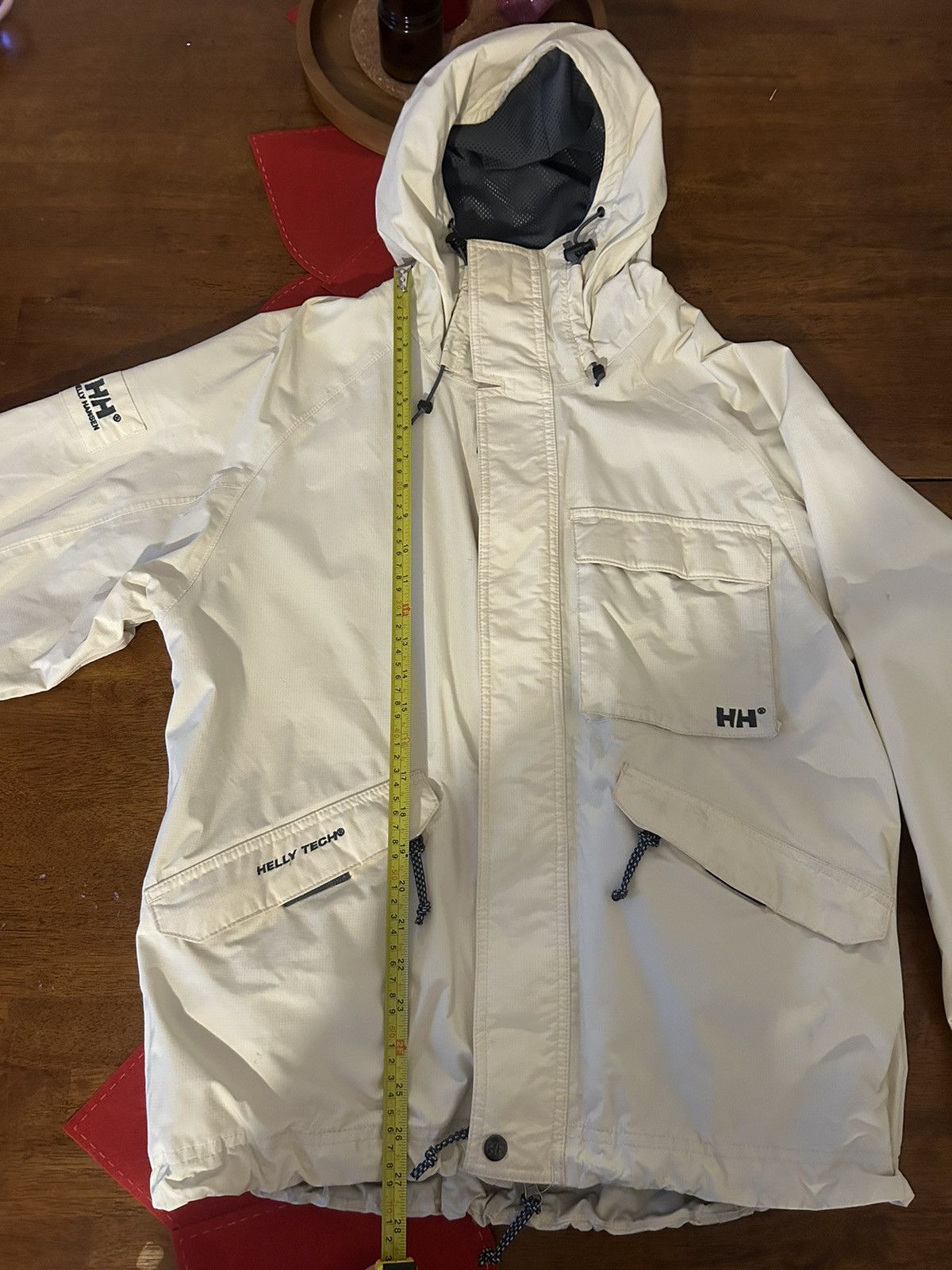 Helly Hansen Helly Hansen Off White/Beige light jacket size small Size US S / EU 44-46 / 1 - 3 Thumbnail