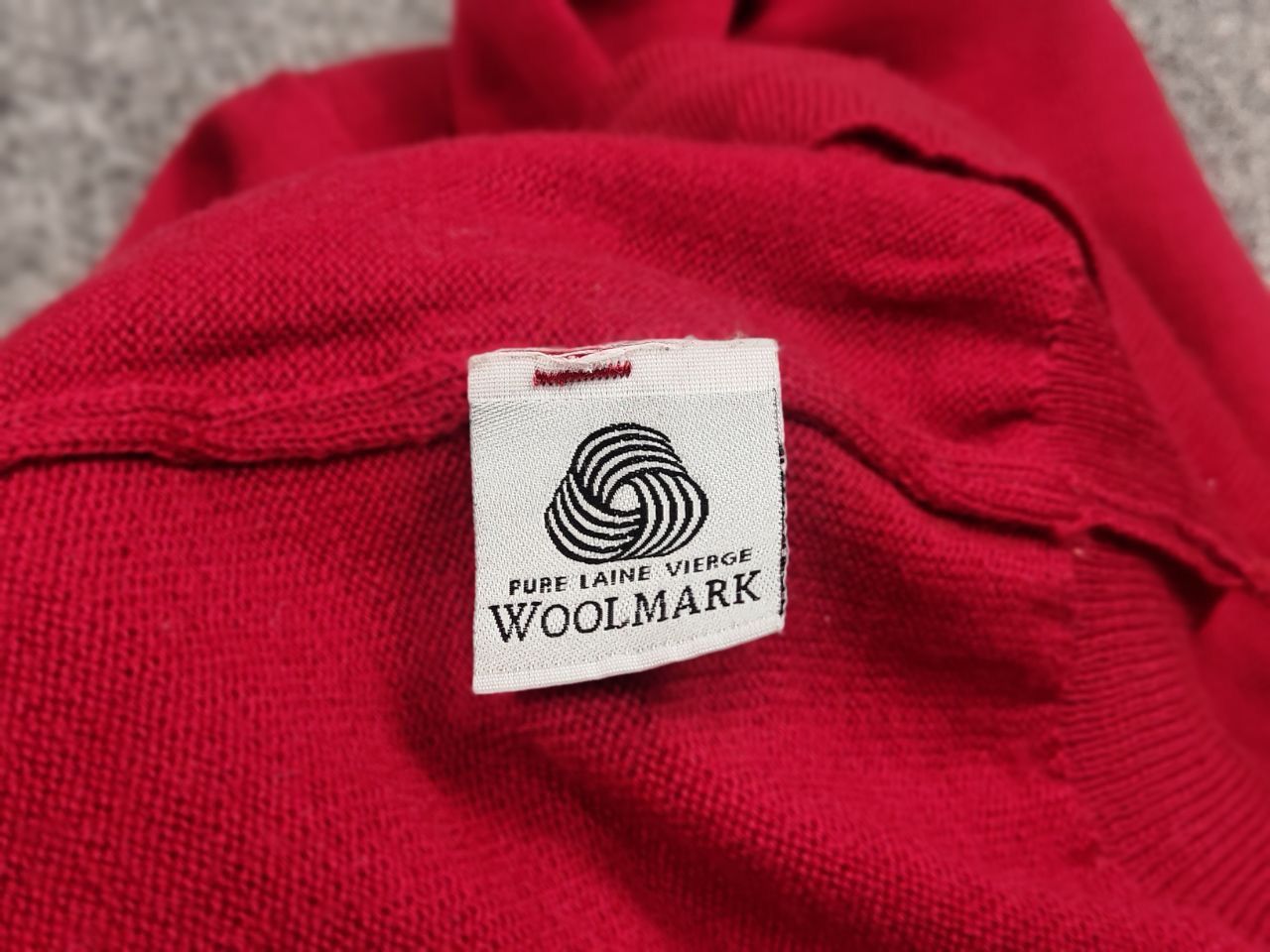 Lacoste Vintage 90's Lacoste Logo Red Wool Turtleneck Sweater Size US XL / EU 56 / 4 - 13 Thumbnail