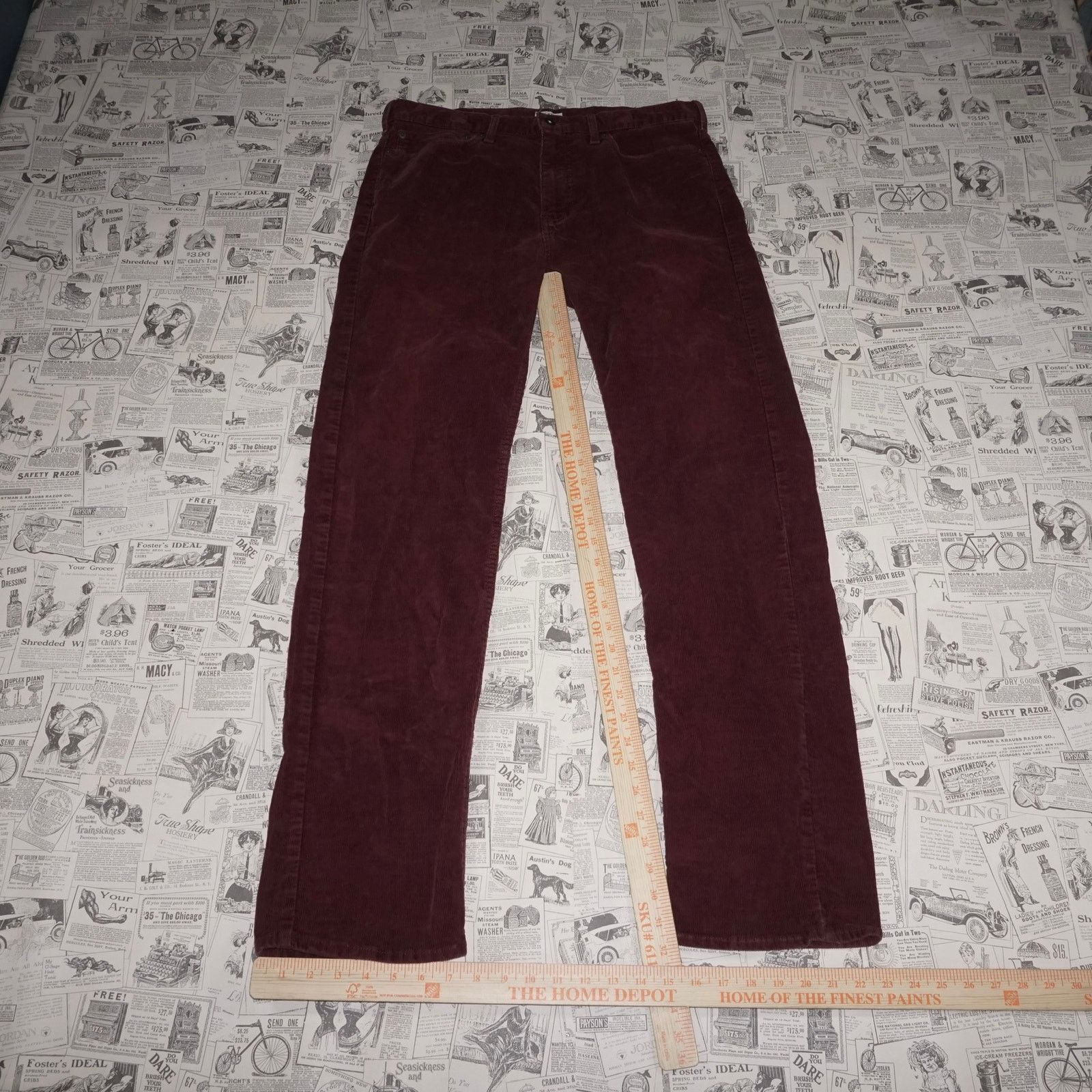 Dockers 34 - Vintage dockers corduroy straight 00s essential pants Size US 34 / EU 50 - 2 Thumbnail