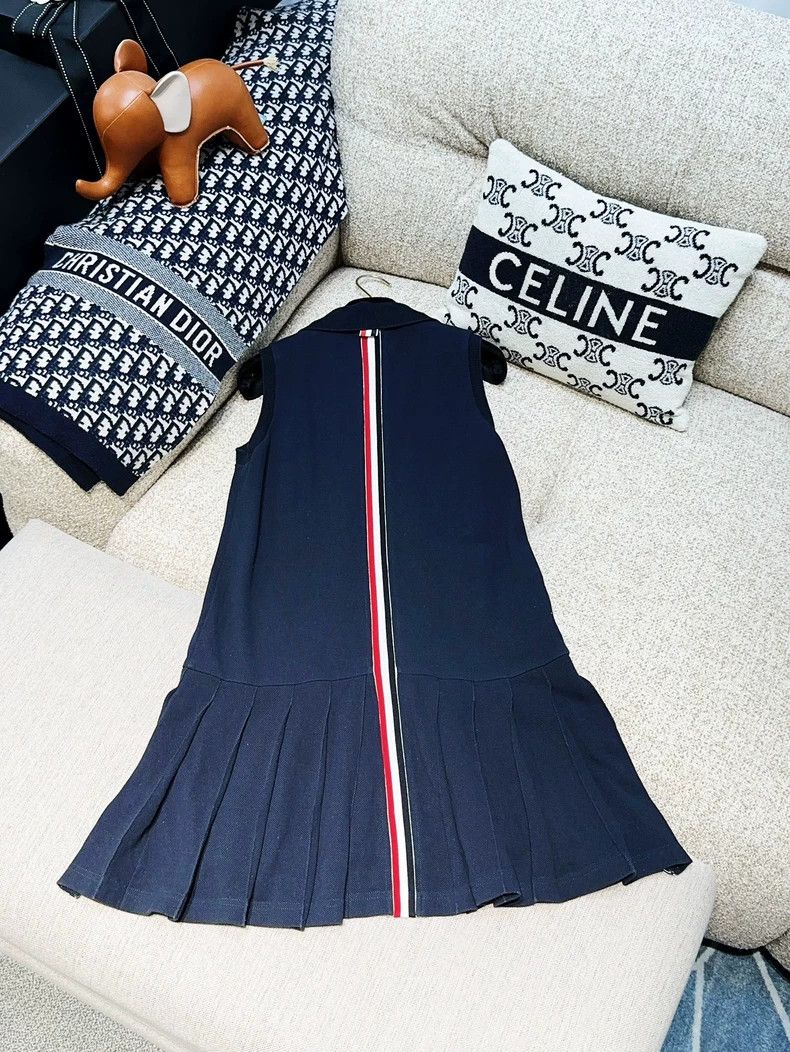 Thom Browne Thom Browne A sleeveless polo collar dress Size XS / US 0-2 / IT 36-38 - 2 Thumbnail