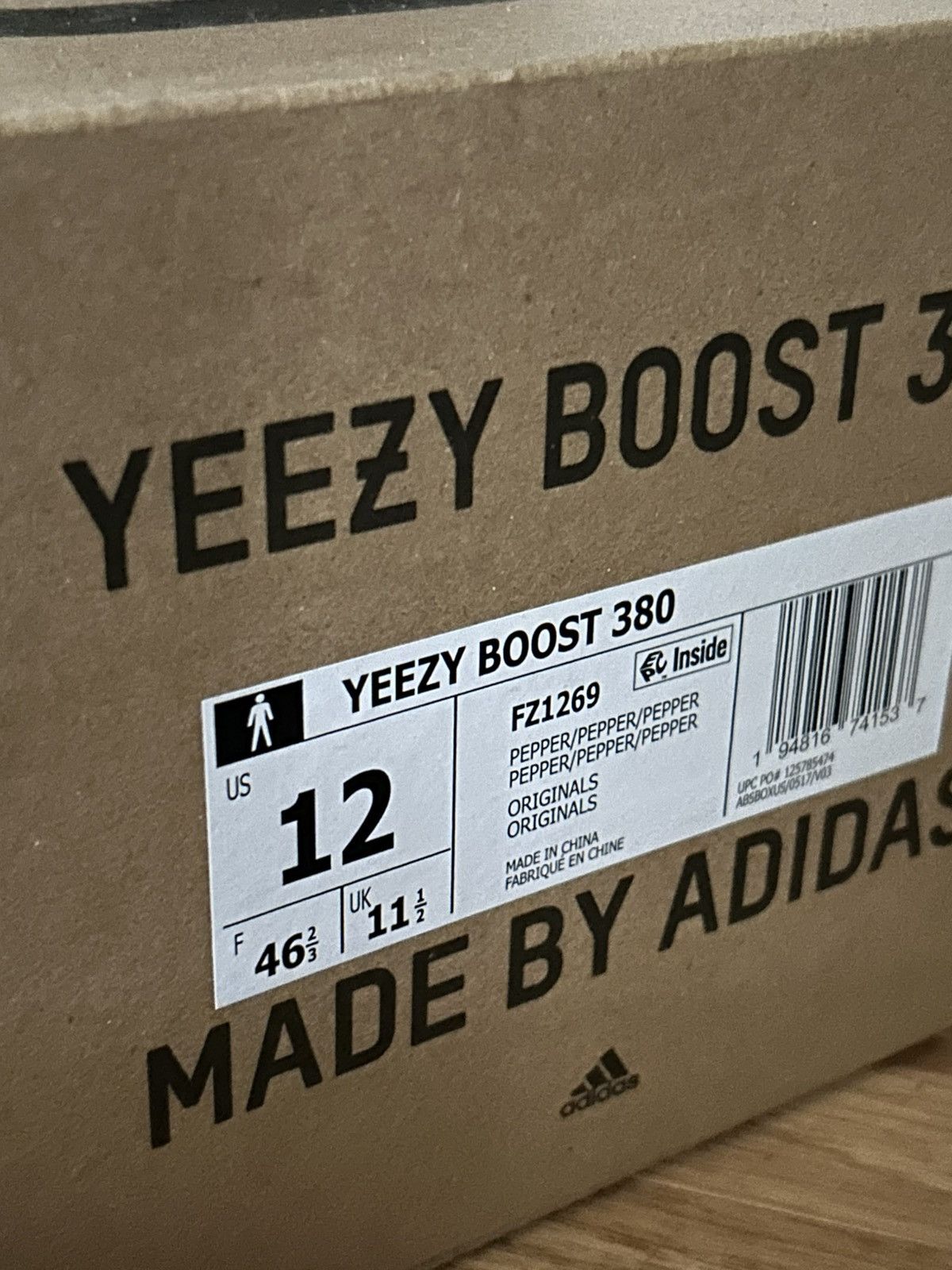 Yeezy 380 pepper Size US 12 / EU 45 - 8 Thumbnail