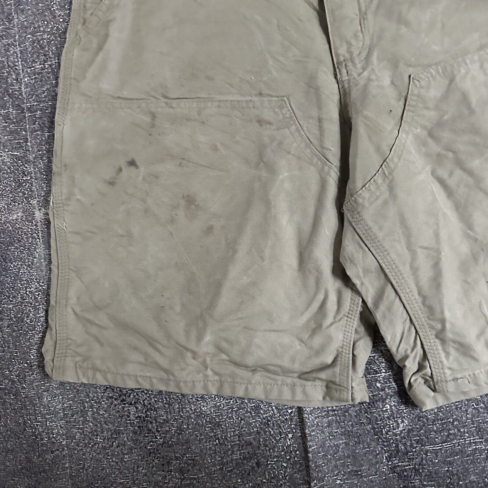 Carhartt Vintage Carhartt Double Front Knee Canvas 10" Shorts Sz 34 Size US 34 / EU 50 - 2 Thumbnail