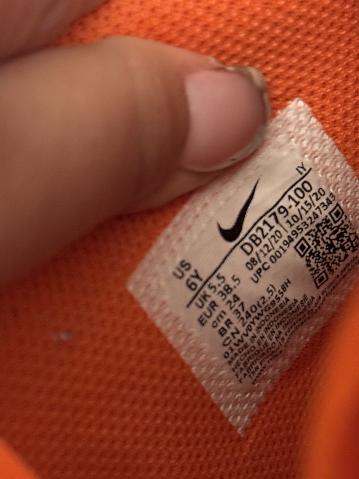 Nike Nike Dunk High GS Syracuse Size US 6 / EU 39 - 6 Thumbnail