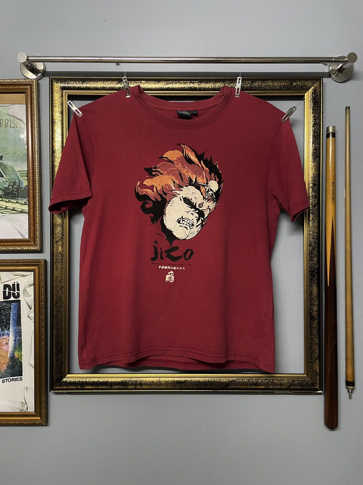 Designer × Japanese Brand × Vintage Vintate 90s Japan Designer Jizo-Bosatsu Mad Skull Head Tee Size US M / EU 48-50 / 2 - 1 Thumbnail