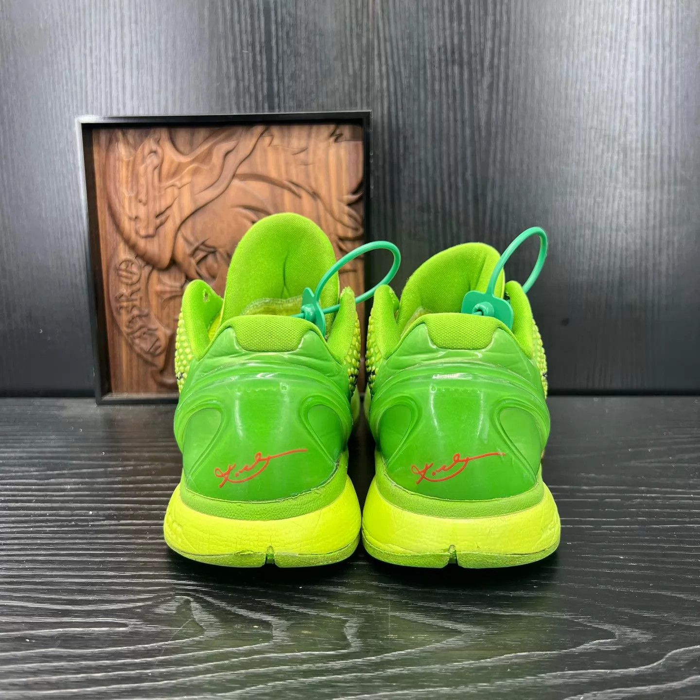 Nike Nike Zoom Kobe 6 'Green Hornet' Sz 40.5 Boxed Used Size US 7.5 / EU 40-41 - 6 Thumbnail