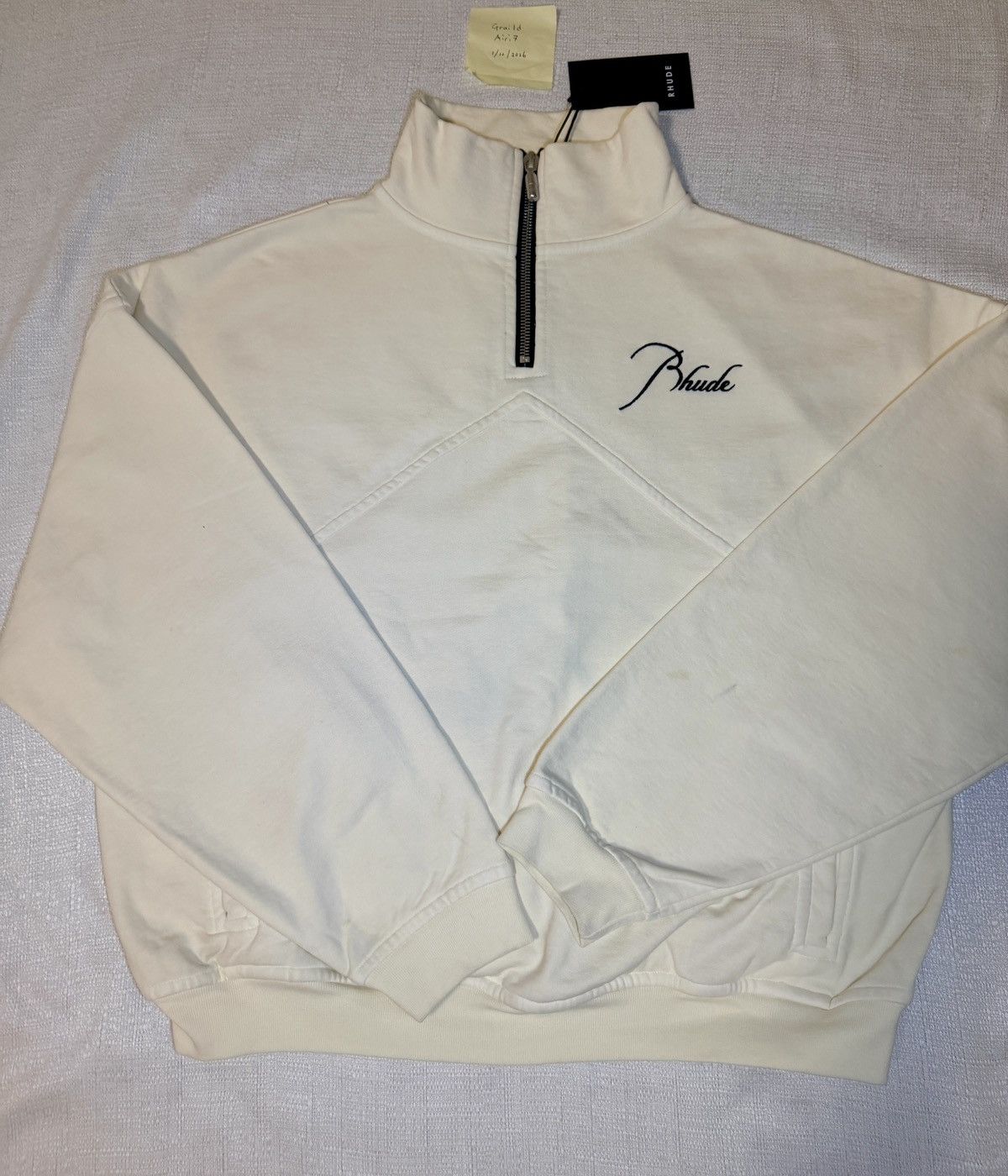 Rhude Rhude Quarter Zip pullover sweatshirt Size US M / EU 48-50 / 2 - 4 Thumbnail