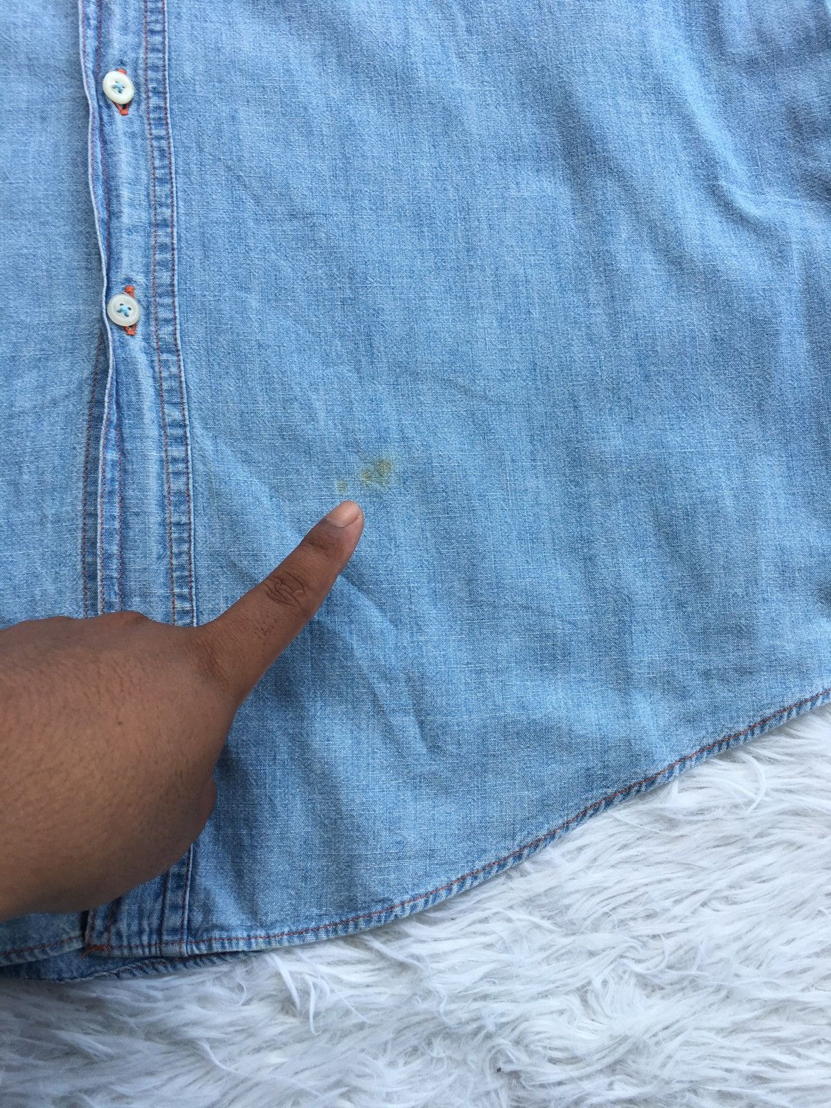 Nepenthes Rare Vintage Nepenthes Jeans Shirt Size US L / EU 52-54 / 3 - 10 Thumbnail