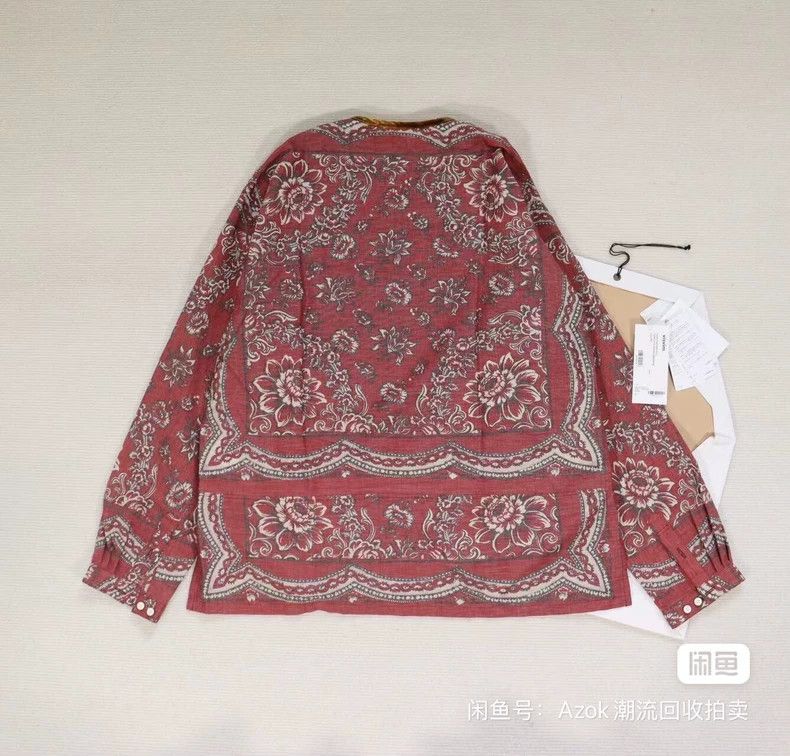 Visvim Visvim22ss Tunic P.O. Wildflower P.W. Floral Shirt 2504-Nex Size US L / EU 52-54 / 3 - 3 Thumbnail