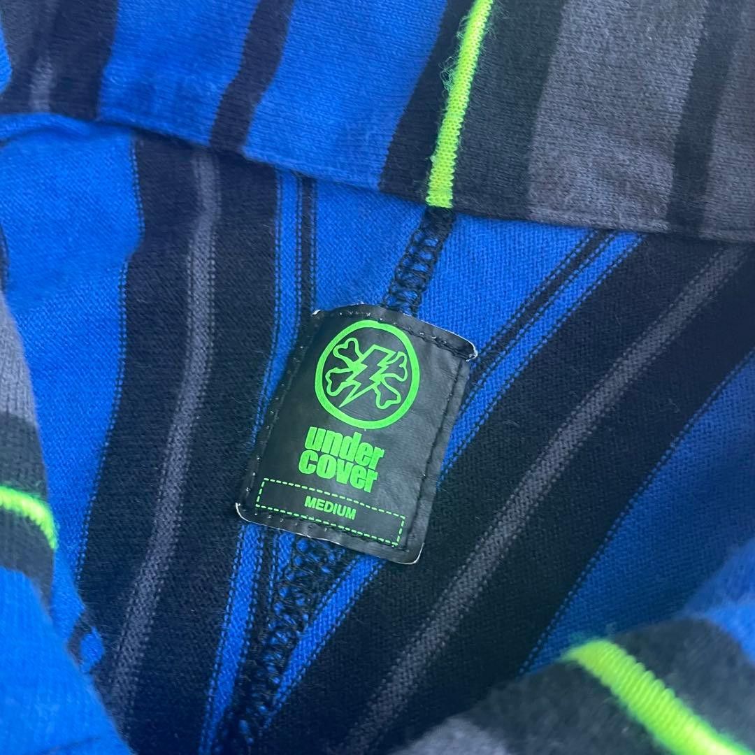 Undercover Undercover Chaotic Discord Polo Shirt 01SS - Blue, Size M Size US M / EU 48-50 / 2 - 7 Thumbnail