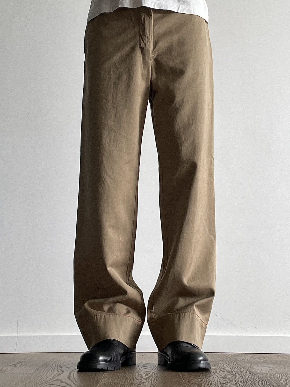 Prada Prada Early 2000’s Wide Pants Size US 29 - 1 Thumbnail