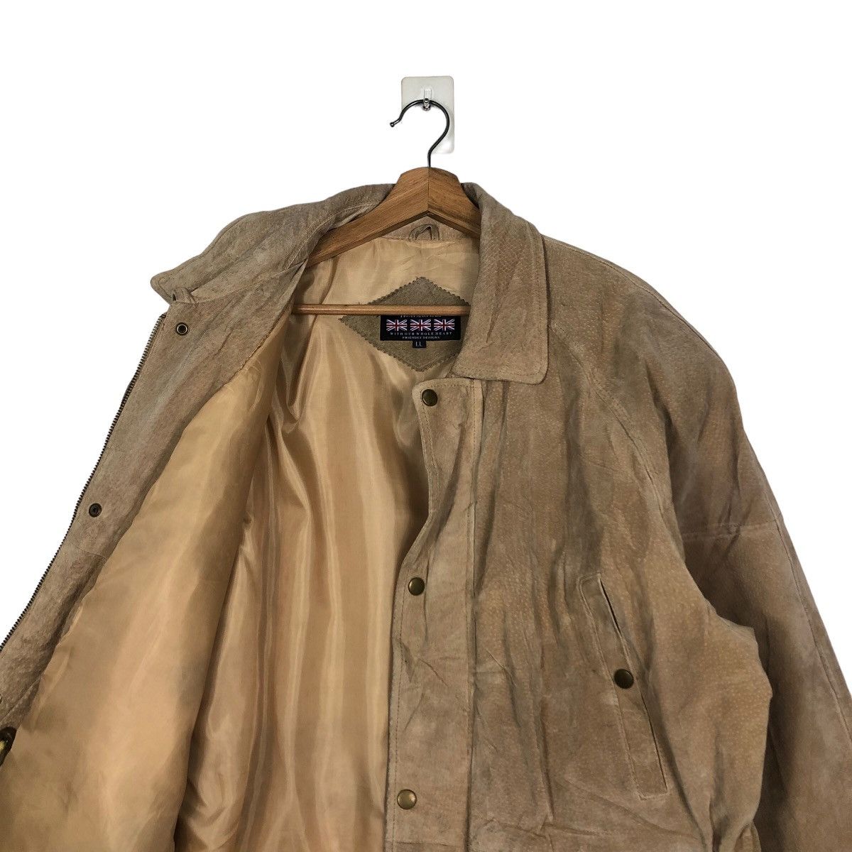 Japanese Brand 🔥Vintage Leather Jacket Biker Fiona Macphail Cargo Pockets Size US L / EU 52-54 / 3 - 12 Thumbnail