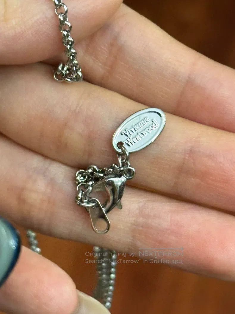 Vivienne Westwood vivienne westwood Acrylic Saturn Necklace Size ONE SIZE - 5 Thumbnail