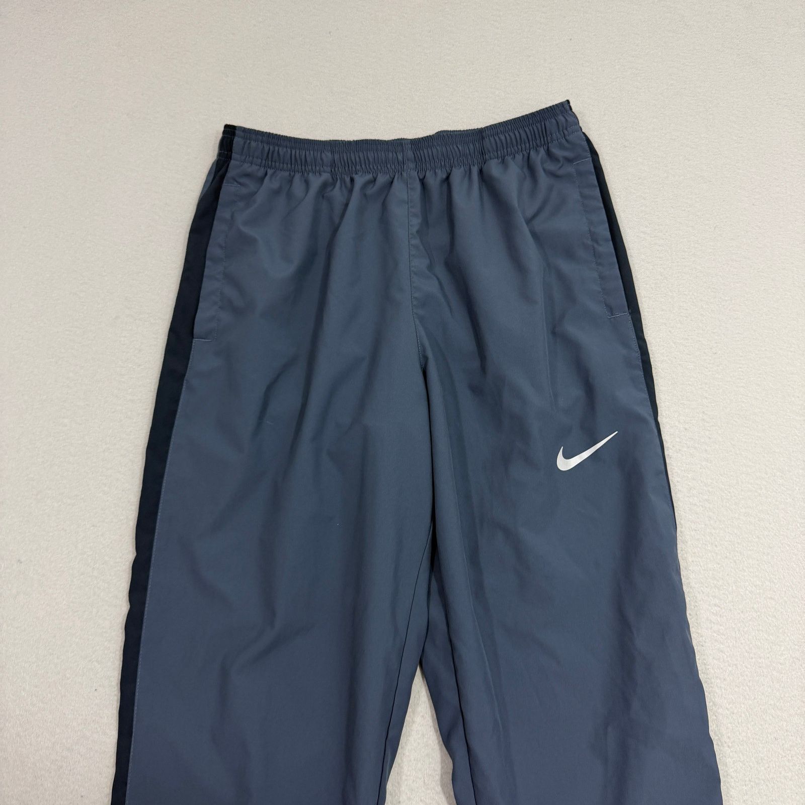 Nike Nike Woven Stripe Pants Men's Medium Blue Outdoor Running Size US 28 / EU 44 - 2 Thumbnail