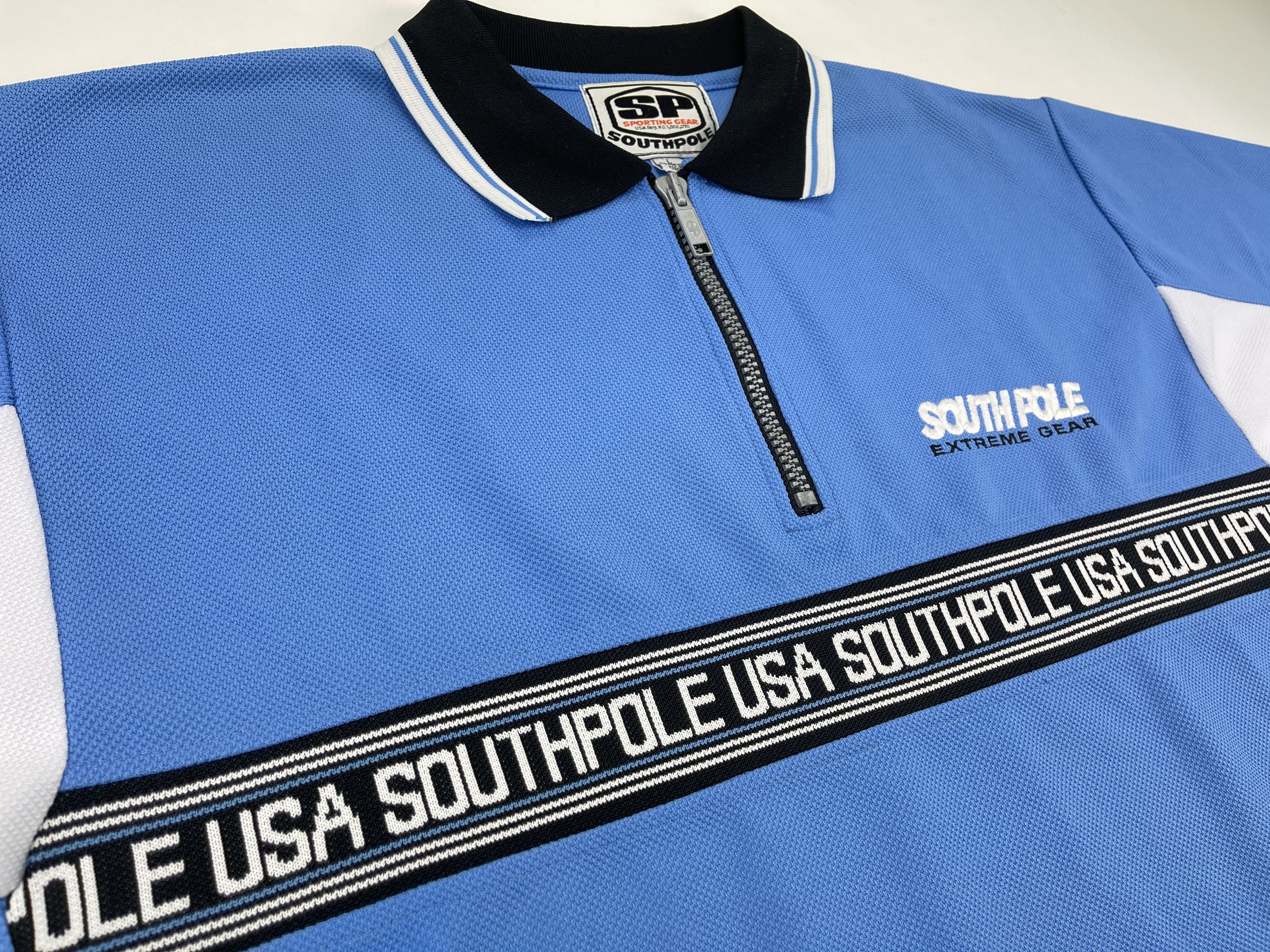 Southpole SOUTHPOLE jersey, blue vintage South Pole t-shirt 90s size L Size US L / EU 52-54 / 3 - 5 Thumbnail